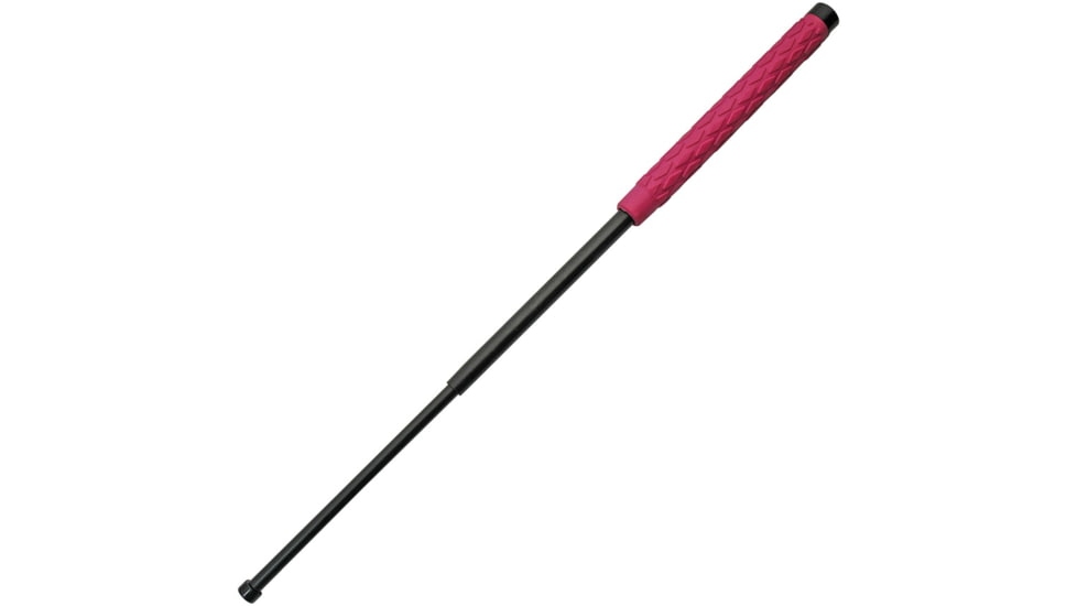 China Made Collapsible Baton Pink/Blk 26, Pink rubberized handle, 22005126