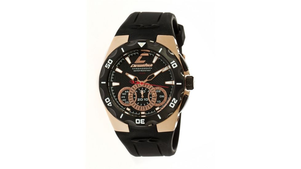 Chronotech Active 7922  Watch - Black Band, Black Face Ct.7922am/25