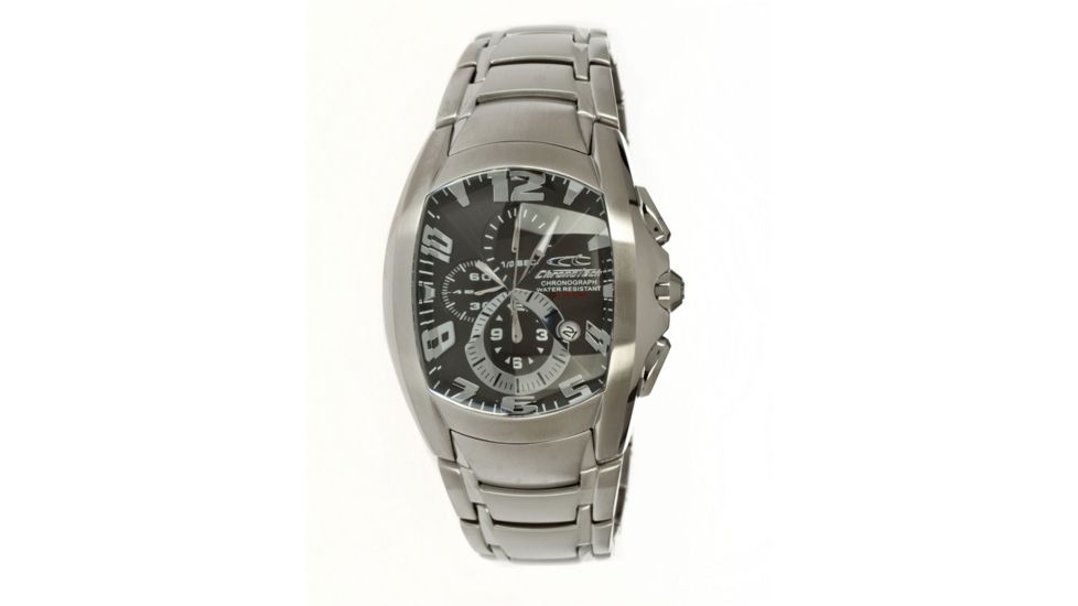 Chronotech Reloaded 7024  Watch - Silver Band, Black Face Ct.7024m/15m