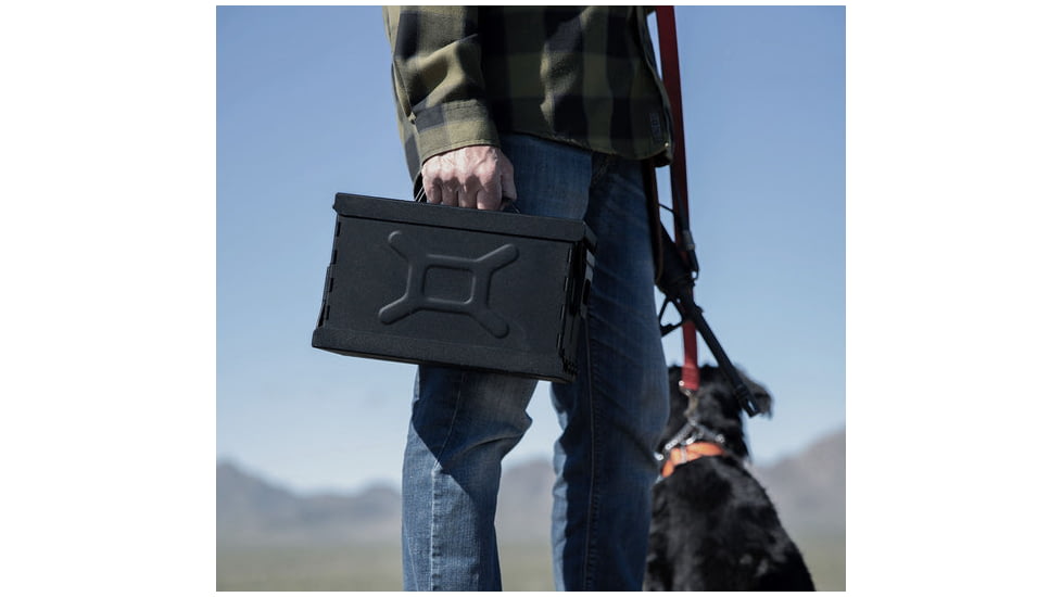 CLAC Collapsible Lightweight Ammunition Container, Black, .50 Caliber, 10002