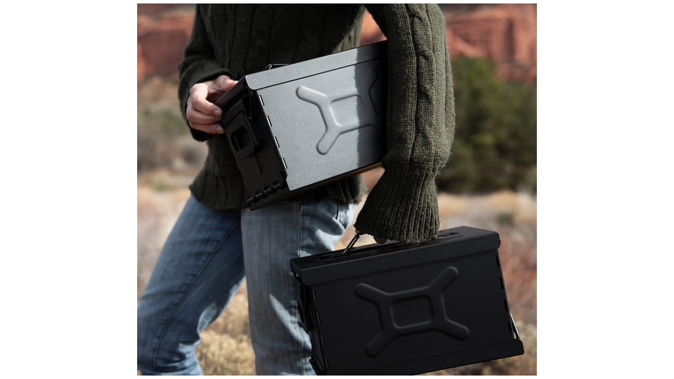 CLAC Collapsible Lightweight Ammunition Container, Black, .50 Caliber, 10002