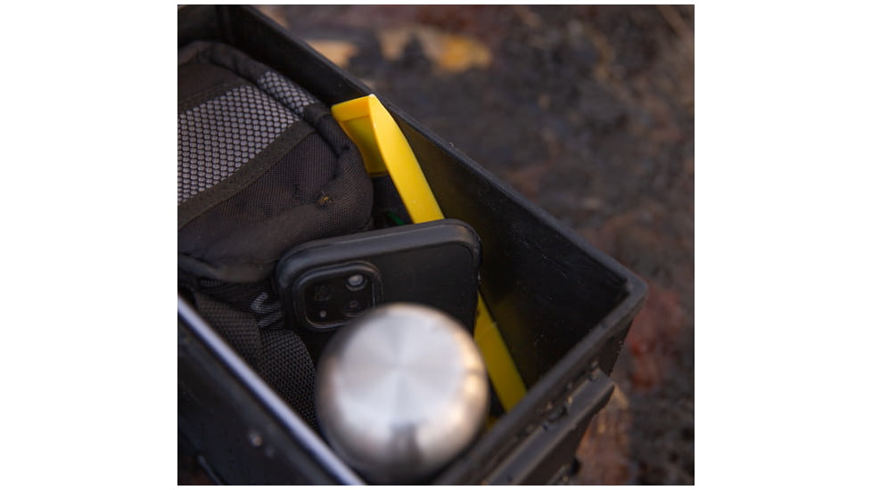 CLAC Collapsible Lightweight Ammunition Container, Black, .50 Caliber, 10002