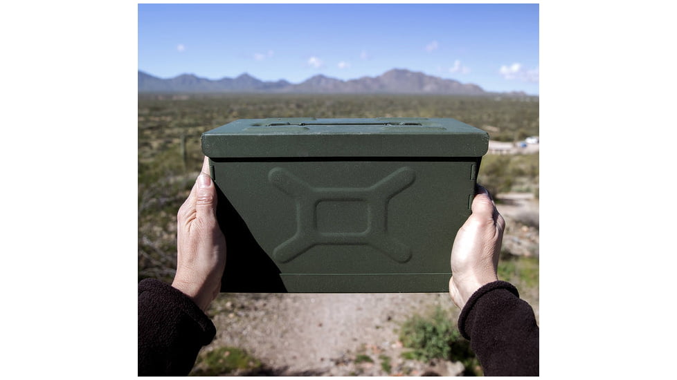 CLAC Collapsible Lightweight Ammunition Container, Green, .50 Caliber, 10001