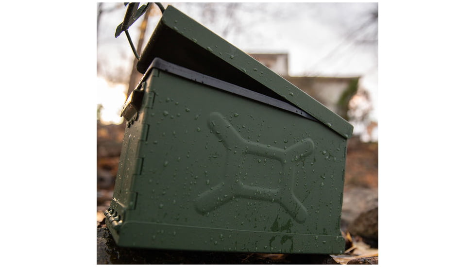 CLAC Collapsible Lightweight Ammunition Container, Green, .50 Caliber, 10001