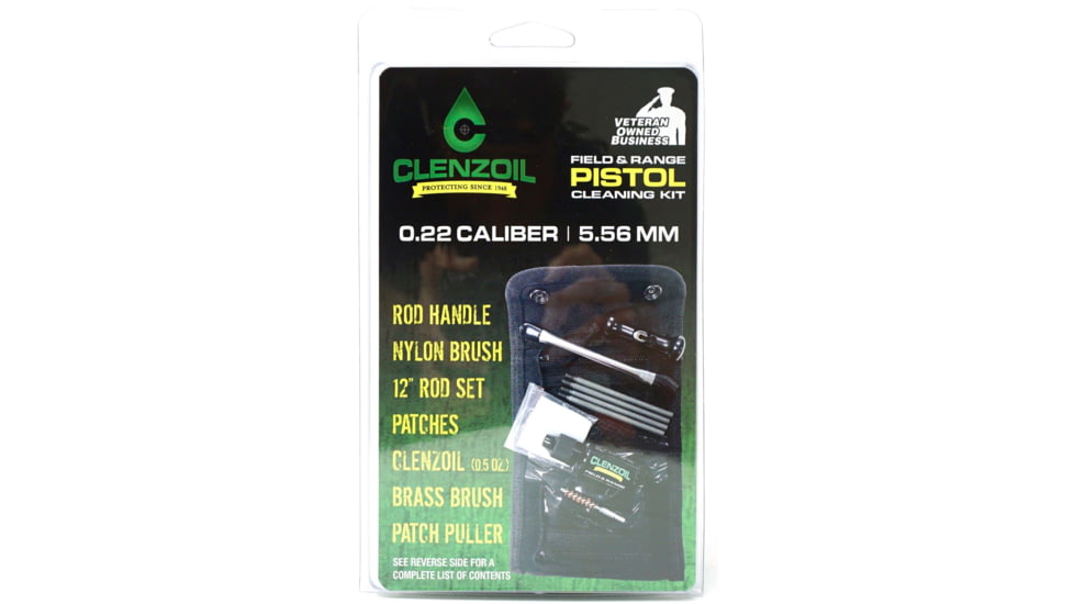 Clenzoil Pistol Kit, 22 Caliber / 5.56 mm, Black, 2946