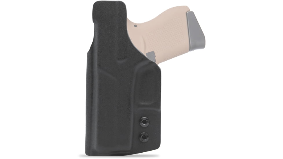 Clip &amp; Carry IWB Kydex Holster for the Glock 43, 43X, Black, Right-Handed, G43-BLK-R
