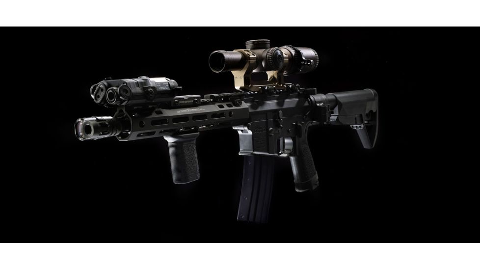 Cloud Defensive CORv2 Cloud Optimized Rail System, M-LOK, 9.55 inch, Comp w/Light Control Sys for Surefire and Streamlight, Black, CORv2-Black