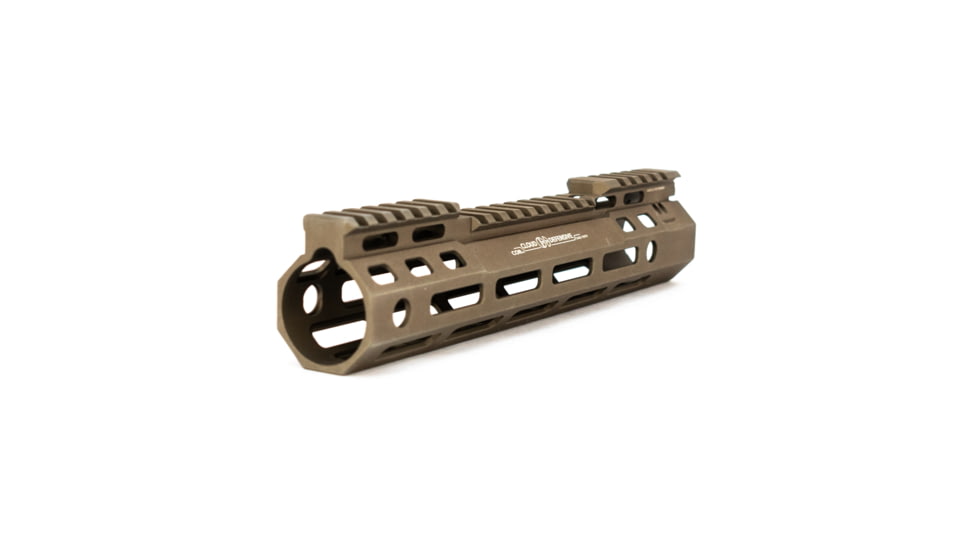 Cloud Defensive CORv2 Cloud Optimized Rail System, M-LOK, 9.55 inch, Comp w/Light Control Sys for Surefire and Streamlight, Flat Dark Earth, CORv2-FDE