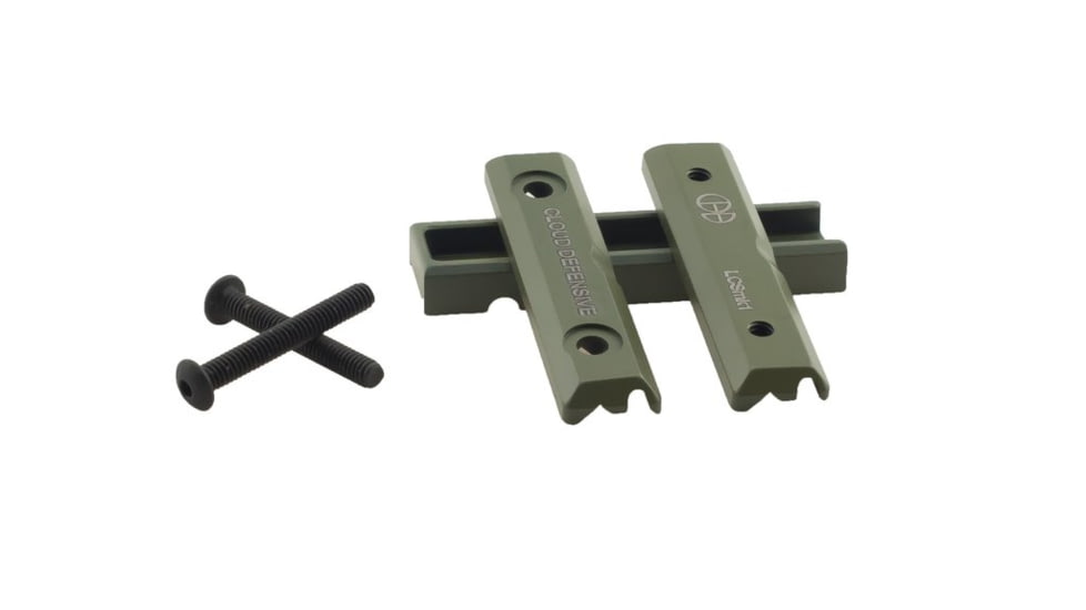 Cloud Defensive Light Control System Mount for Surefire ST07 Tape Switch, Bazooka Green LCSmk1a-bg