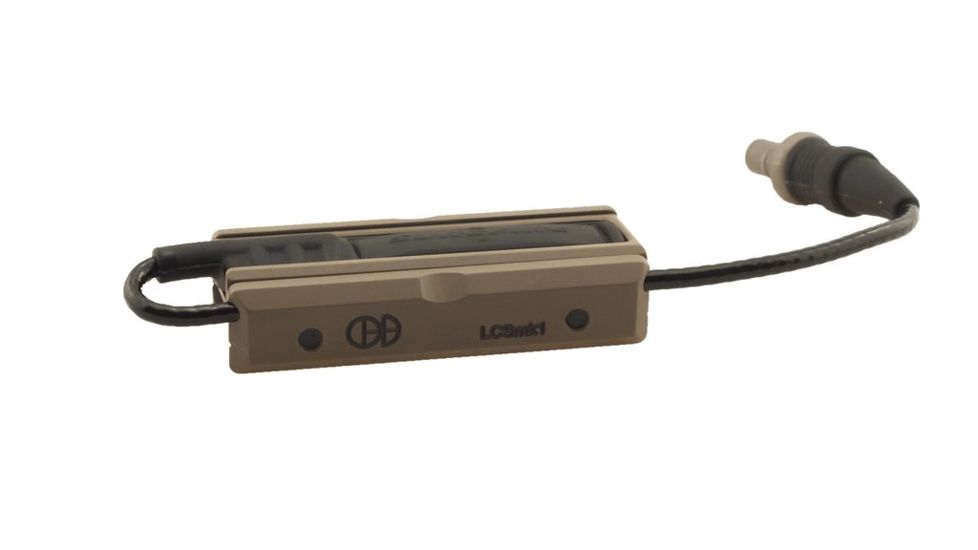 Cloud Defensive Light Control System Mount for Surefire ST07 Tape Switch, Flat Dark Earth LCSmk1a-fde