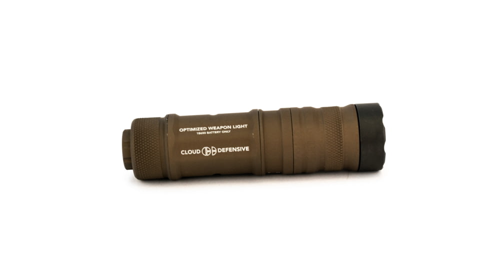 Cloud Defensive Optimized Weapon Light, 18650, 1250 Lumens, Flat Dark Earth, OWL-FDE