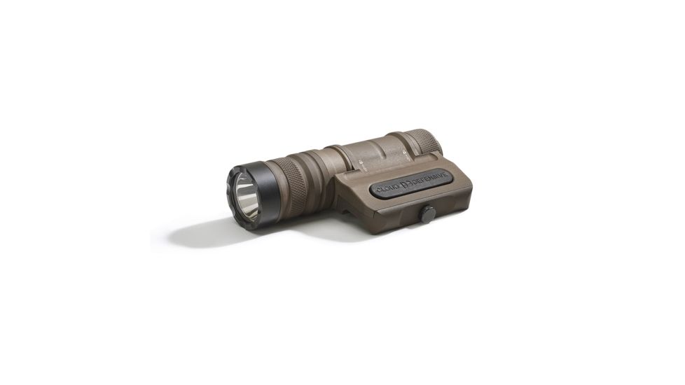 Cloud Defensive Optimized Weapon Light, 18650, 1250 Lumens, Flat Dark Earth, OWL-FDE