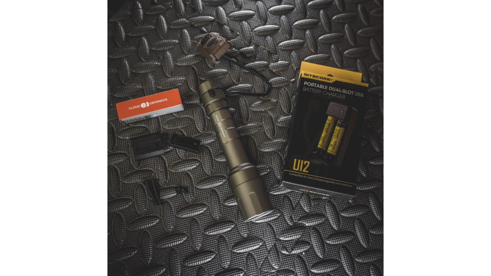 Cloud Defensive REIN 3.0 Full Size Weapon Light, Black, CD2109-DFS BLK