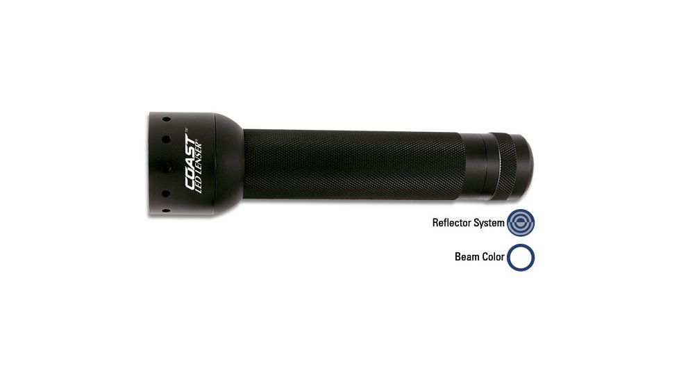 Coast P.T.T. Power Chip- Black case Tactical Use Light LL7448