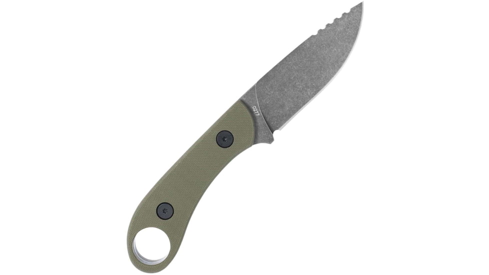 Cobratec D2 Skinner 3.75 in Full Tang Od Green G10 W/Kydex Shth, SD2DNSODGGEN2