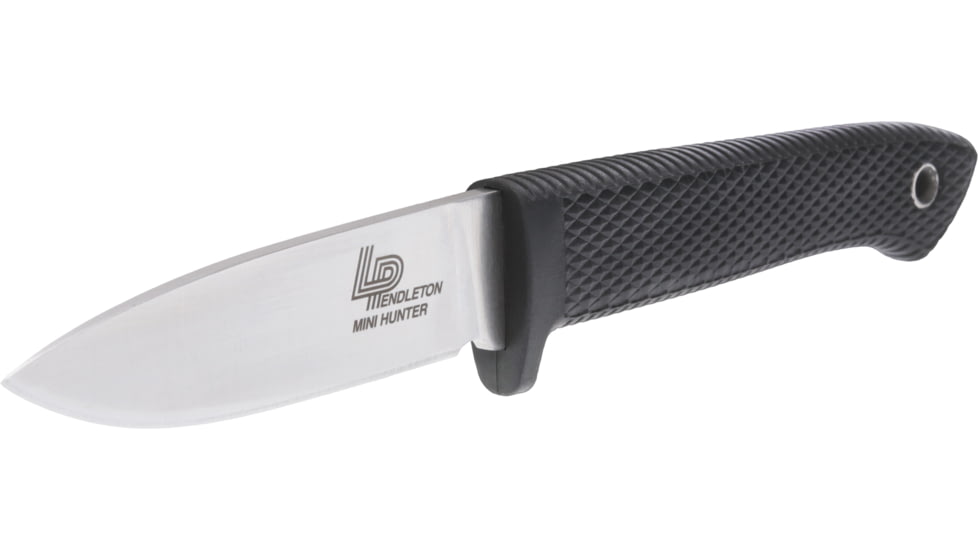 Cold Steel 3V Pendleton Mini Hunter Knife, 3in Blade Length, 3mm Thickness, Black, CS-36LPCM