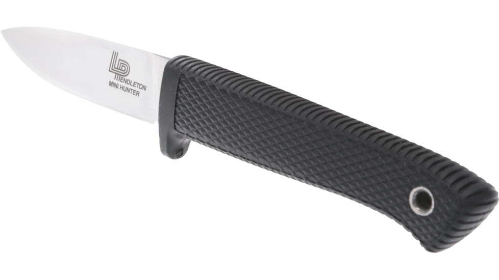 Cold Steel 3V Pendleton Mini Hunter Knife, 3in Blade Length, 3mm Thickness, Black, CS-36LPCM