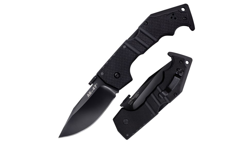 Cold Steel AK-47 Knife, 3.5in Blade, Black, CS-58M