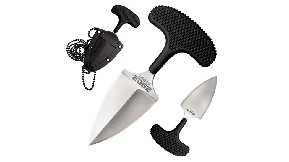 Cold Steel Best Pal, Black Kray-Ex Handle, Plain Edge w/ Sheath, CS-43XL