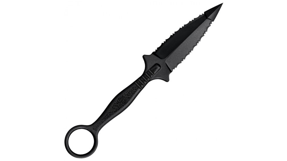Cold Steel FGX Ring Dagger, 3.5in Blade Length, Griv-Ex Steel Knife, CS-92FR