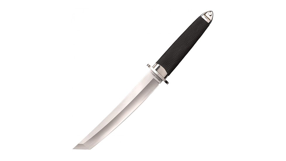 Cold Steel Magnum Tanto II in San Mai 13 1/8in Fixed Blade Knife, Black/Silver, CS-35AC