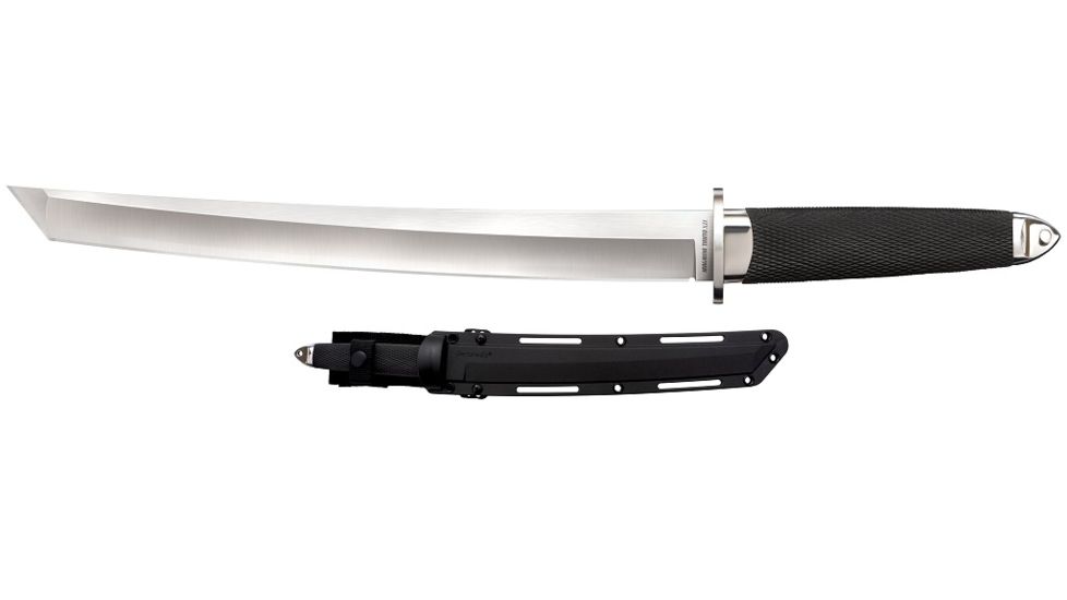 Cold Steel Magnum Tanto XII in San Mai 17 5/8in Sword, Black/Silver, CS-35AE