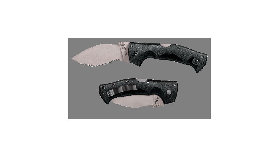 Cold Steel Rajah III Folding Pocket Knife, Serrated 62KGMS