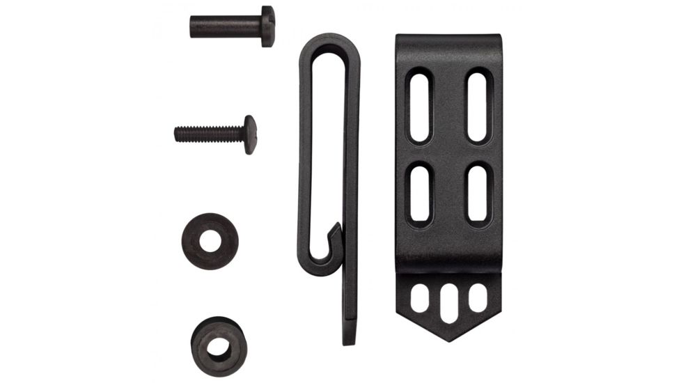 Cold Steel Secure Ex C-Clip, Large, w/ Belts/Straps/Molle, Pack of 2 Pcs, CS-SACLA