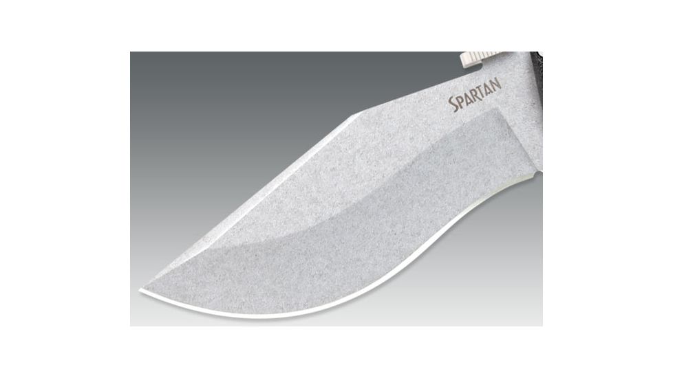 Cold Steel Spartan Folding Knife, 4.5in Hollow Plain Carpenter AUS 10A, Black Griv-Ex Handle, CS-21ST