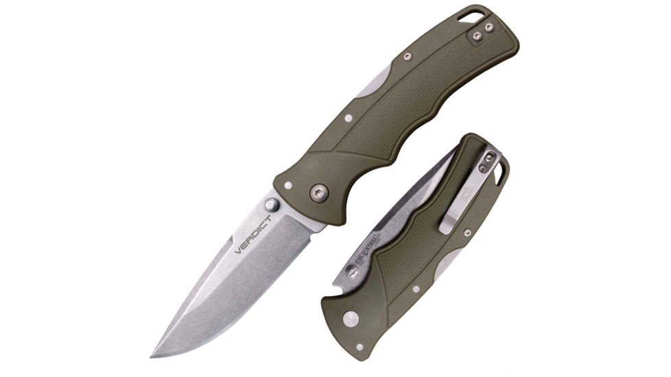 Cold Steel VERDICT 3IN SPEAR PNT ODG GFN DD014570, COLCSFLC3SPSSODGZ