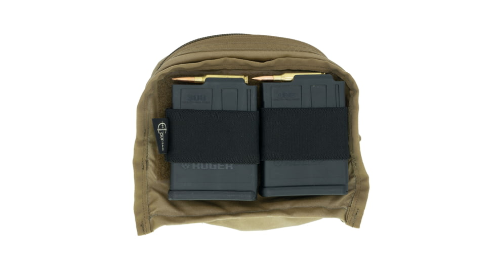Cole-Tac 2 Slot Elastic Organizer, Black, EE2002
