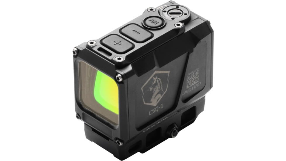 Colt Optics CSQ-1 Reflex Red Dot Sight, 0.43 MRAD/1.5MOA, Black, R105-101