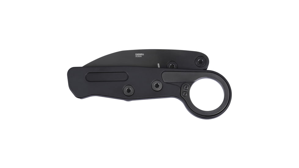 Columbia River Knife &amp; Tool Provoke EDC, Folding Knife, 2.56&quot; Drop Point Blade, D2 Blade Steel, 7.25&quot; Overall Length, Titanium Nitride Finish, Black, Black Aluminum Handle, Liner Lock, 4050K
