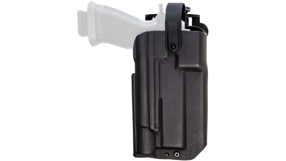 USED Comp-Tac Blue Duty Holster Series - Optics Covered, P320 Series, 320 Full Size, X-Five, Legion, TLR-1/HL, Right Hand, Black, C879SS282RBKN, EDEMO2, Condition Fair, Other