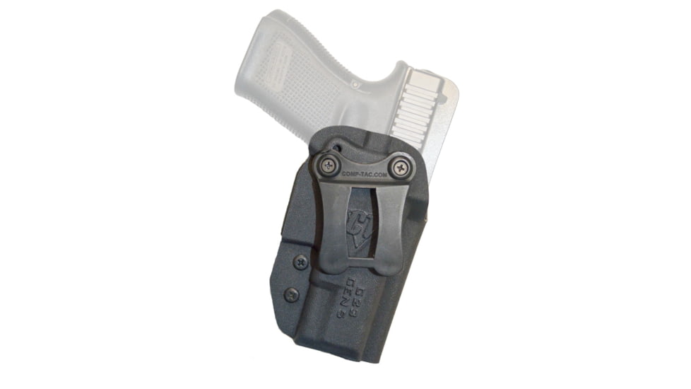 Comp-Tac C520GL297R50N Infidel Max Appendix Carry Black Kydex IWB Glock 26 Gen5