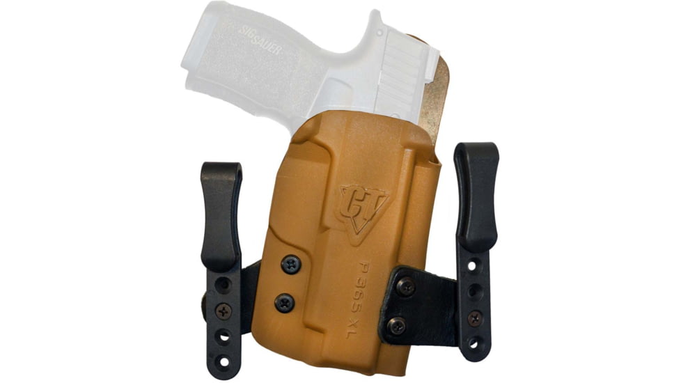 Comp-Tac CTAC V2 IWB Kydex Holster, 1911 4.25in, Left Hand, Coyote Brown, C95519005LCBN