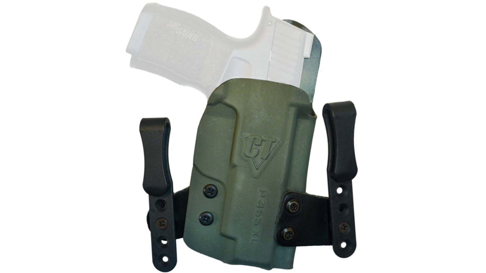 Comp-Tac CTAC V2 IWB Kydex Holster, 1911 5in, Left Hand, OD Green, C95519006LODN