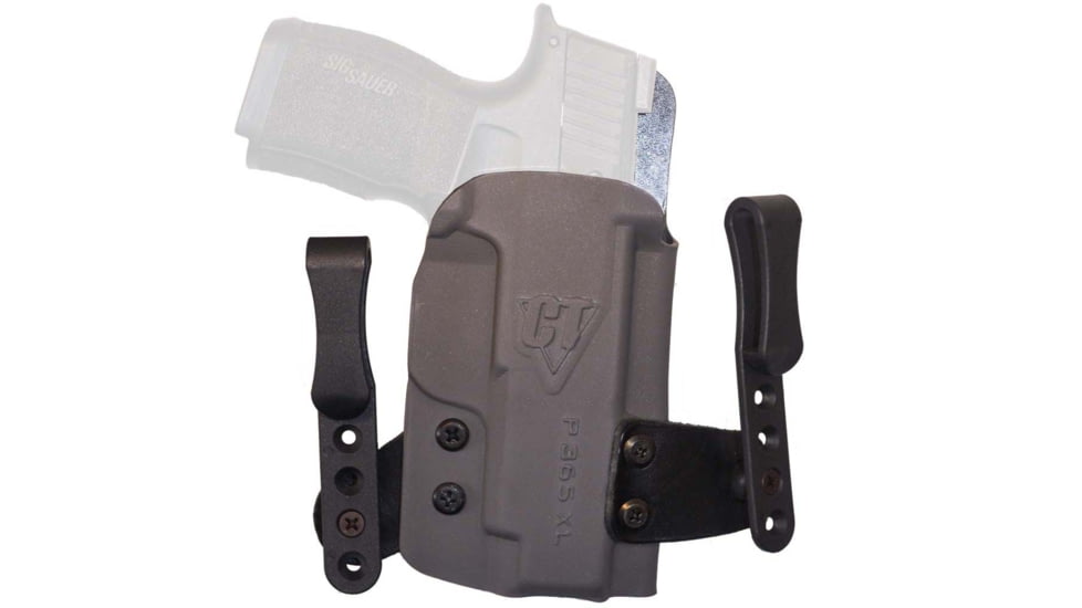 Comp-Tac CTAC V2 IWB Kydex Holster, Glock 17 Gen5 , Left Hand, Wolf Gray, C955GL044LWGN