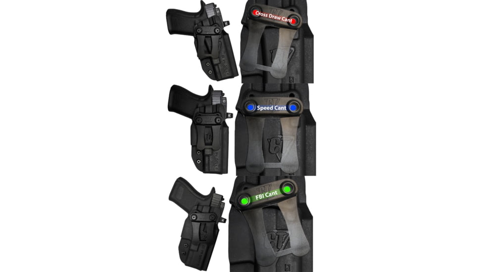 Comp-Tac DCH IWB Holster, Glock 48 MOS, TLR-7, Right Hand, Black, C669GL413RBKN