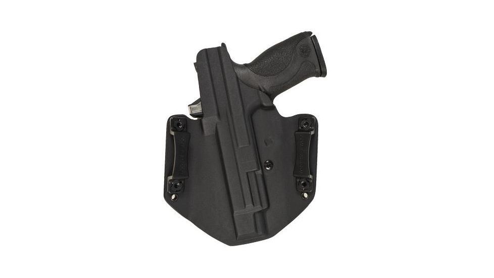 Comp-Tac Flatline IWB or OWB Concealed Carry Holster, Sig P320/250 Compact 9mm/.40, Right Hand, Black 739189110612