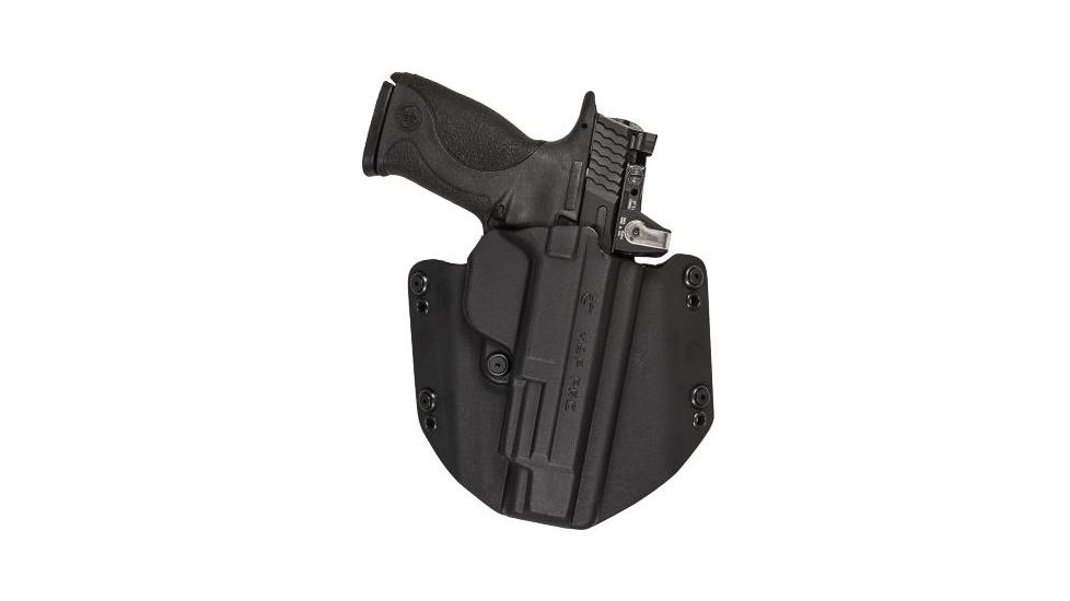 Comp-Tac Flatline IWB or OWB Concealed Carry Holster, Sig P320/250 Compact 9mm/.40, Right Hand, Black 739189110612