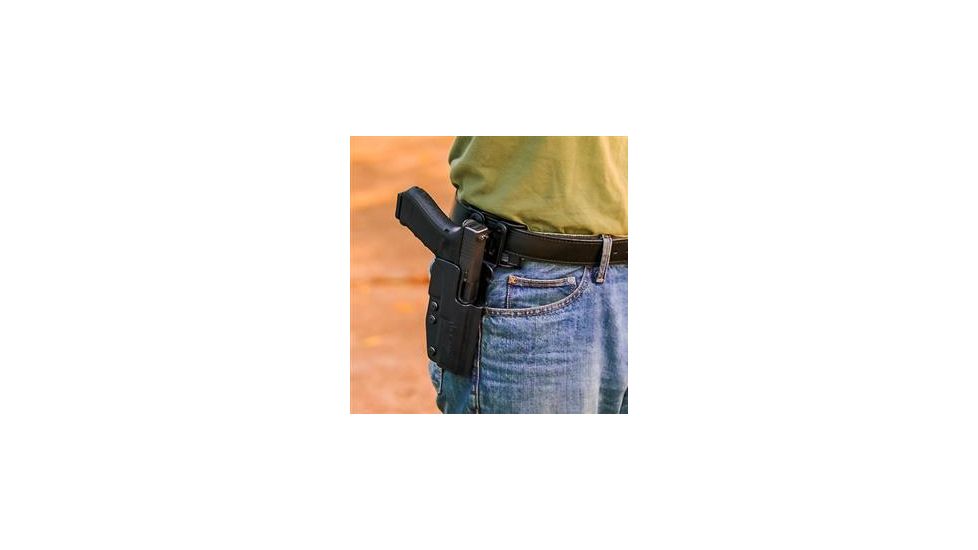 Comp-Tac International OWB Competition Holster, Beretta APX, Left Hand, Black Kydex, 739189123070