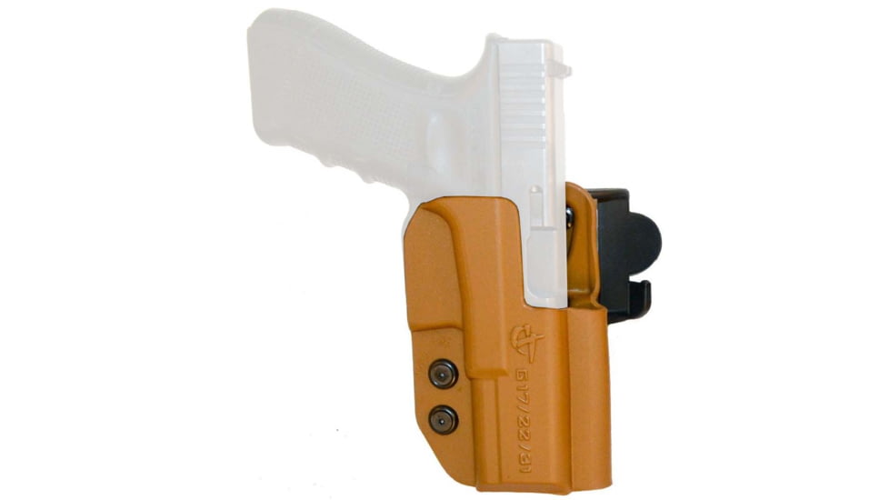 Comp-Tac International OWB Kydex Modular Mount, Glock - 20/21 with Rail, Right Hand, Coyote Brown, C241GL054RCBN