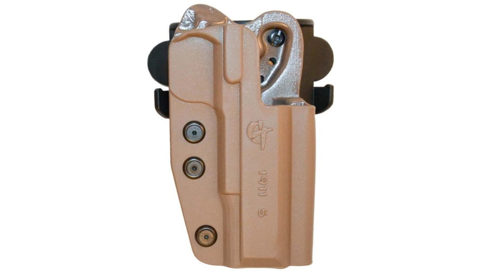 Comp-Tac International OWB Kydex Modular Mount, Walther - PDP 4in Slide, Right Hand, Flat Dark Earth, C241WA326RFDN