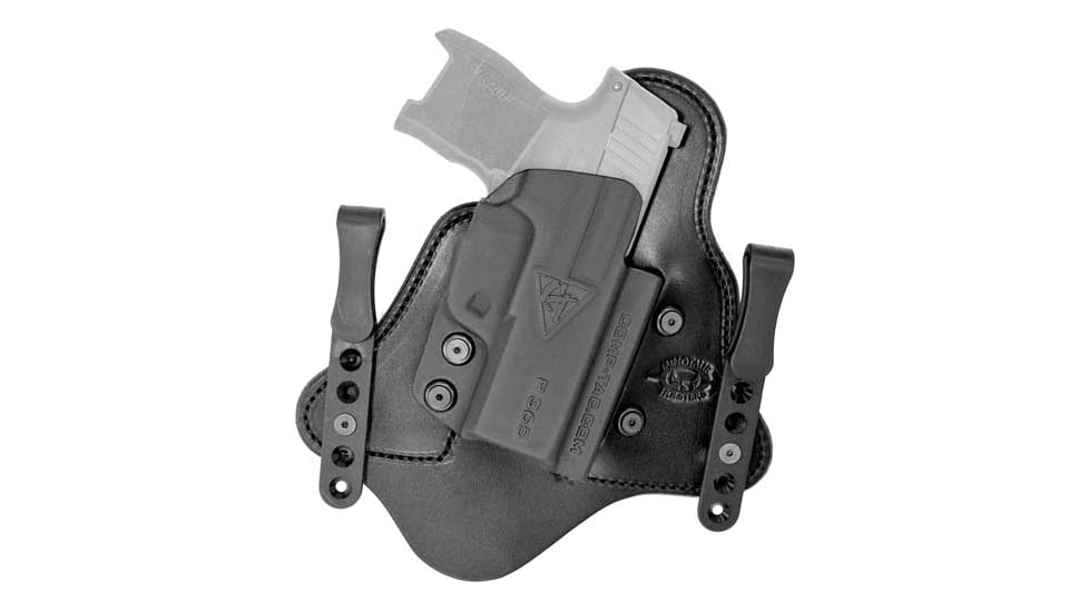 Comp-Tac MTAC Premier IWB Hybrid Concealed Carry Holster, SIG P365, Right Hand, Black, C225SS191RBSN