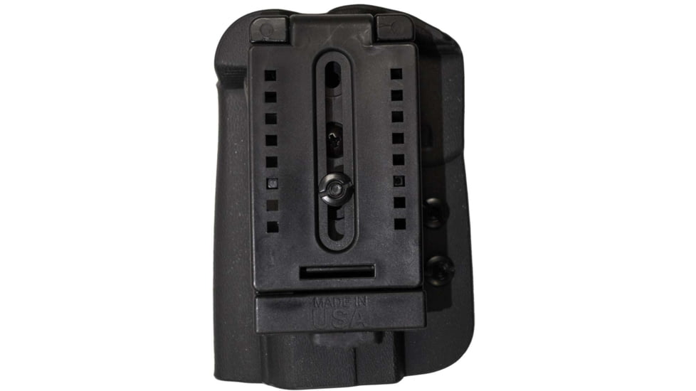 Comp-Tac QB OWB Kydex Holster- Modular Fit, Q1 - Size 1 - Glocks 9/40/357, M&amp;P 9/40/357, Walther PPQ, Black, C57300000NQ1N