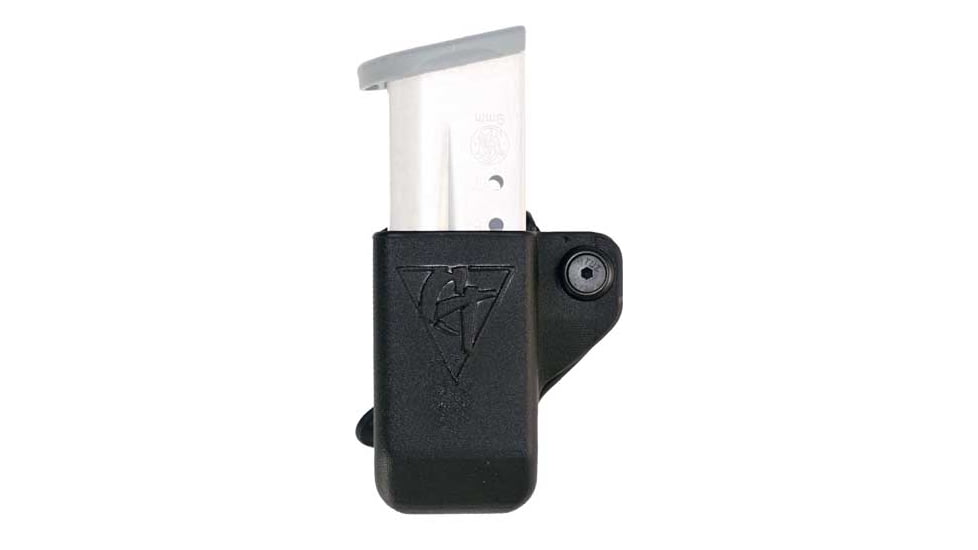 Comp-tac Single Mag Pouch Belt Clip Lsc #35 S&amp;w 380 Ez Blk!