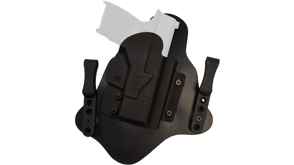 Comp-Tac Spartan Inside The Waistband Concealed Carry Holster, Sig P320/P250 Full Size 9/40, Right Hand, Black, C231SS185RBSN