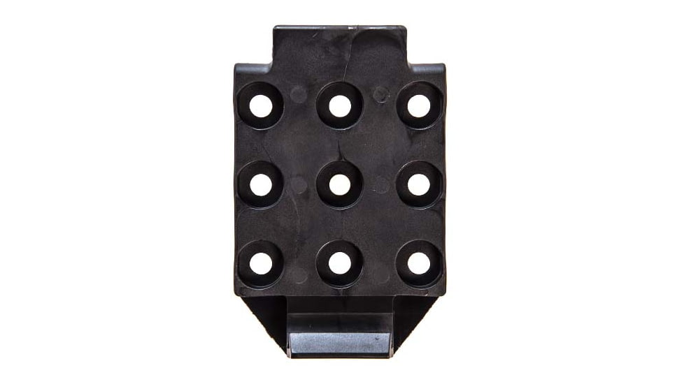 Comp-Tac SQR Secure Quick Release Base Plate Only, Base Plate Only, Male Part, Black, C870BP000NBKN