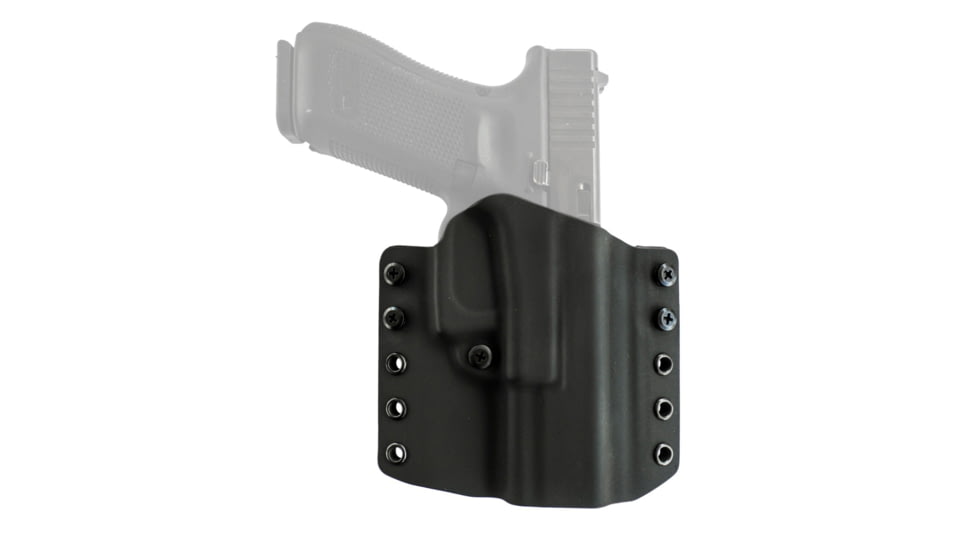 Comp-Tac Warrior Holster OWB Kydex, Right Hand, Glock - 17/22/31 Gen1,2,3,4, Black, C708GL043RBKN